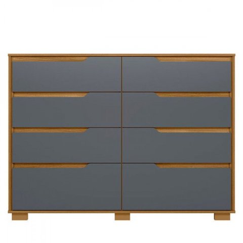 Cômoda 8 Gavetas Mdp Moval Georgia, 147 Cm