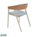 Ver imagem 6 de Cadeira Coller Aço Champanhe Encosto Estofado - Datteli Design