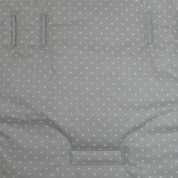 Capa Para Carrinho De Bebe Estampa de Estrela Cinza - 3