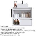 Ver imagem 4 de Gabinete de Banheiro com Cuba 01 Porta 60cm Branco Proddy