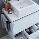 Ver imagem 5 de Gabinete de Banheiro com Cuba 01 Porta 60cm Branco Proddy