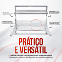 Ver imagem 2 de Suporte Flutuante Médio com Grelha Tela Moeda