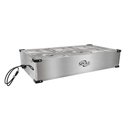 Ver imagem 1 de Buffet Térmico de Bancada Spolu 6 Cubas 127v Spl-507bc