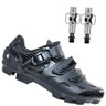 Sapatilha Mtb Ciclismo Absolute Wild II Preta + Pedal Crank Brothers Egg Beater 1 - PRETO - 41 BR /  - 1