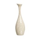 Ver imagem 1 de Vaso de Cerâmica Bege para Decoração de Sala Vanguard Petra 40,5x12x7 cm