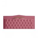 Ver imagem 1 de Cabeceira de Cama Box Painel Barcelona Casal 140 Cm Retro Capitonê Botão Encapados Suede Rosa Beb
