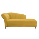 Ver imagem 1 de Divã Dani 1,40m Suede Mostarda - Dominic Decor