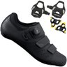 Sapatilha Speed Ciclismo Shimano Sh - RP400 + Pedal Shimano Rs500 - PRETO - 43 BR / 45 EUR - 1
