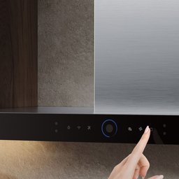 Coifa de Parede Smart Pro Touch Midea 90cm Mh90m77at22mw1 - 127v - 4