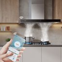 Ver imagem 5 de Coifa de Parede Smart Pro Touch Midea 90cm Mh90m77at22mw1 - 127v