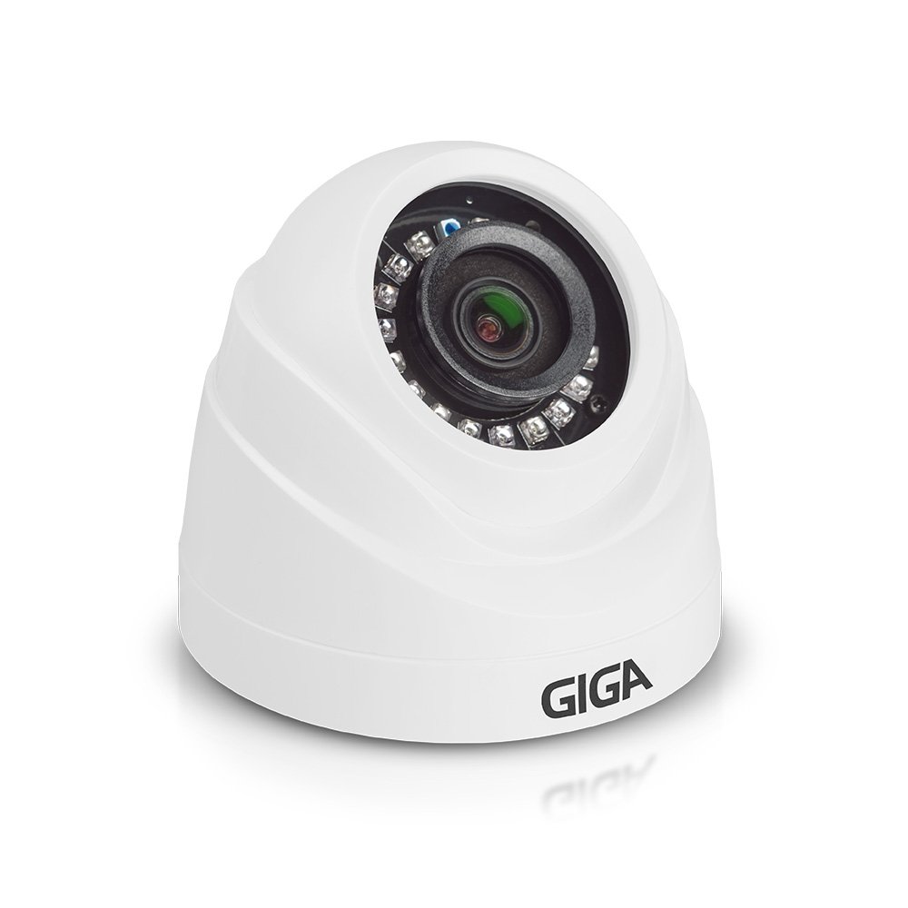 Câmera Giga Security Gs0460 Dome Open Hd Ir 30m (1.0mp | 720p | 2.6mm | Plast) - 1