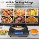 Ver imagem 3 de Vbgk Induction Cooktop 1800w, Portátil, 9 Níveis, Controle Touch, 110v