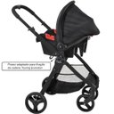 Ver imagem 5 de Carrinho Bebê Burigotto Soul Black Moisés Travel System IXCA5112PRC42