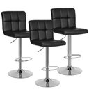 Ver imagem 1 de Cadeira Estofada Alta para Balcão Bar 3 Peças