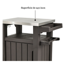 Ver imagem 6 de Bancada e Armário Buffet Xl Marrom Keter