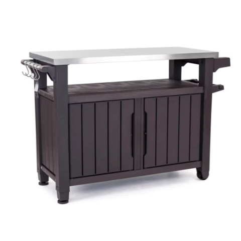 Bancada e Armário Buffet Xl Marrom Keter