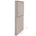 Ver imagem 2 de Cabeceira Cama Box Solteiro Com Tachas 100 Cm Linho Cru