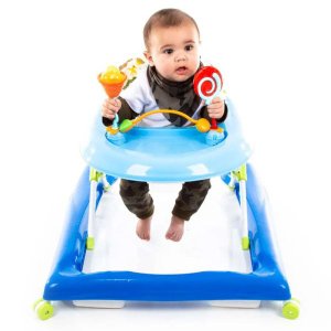 Andador de bebê Até 12 Kg Baby Step Azul Voyage