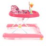 Andador de bebê Até 12 Kg Baby Step Rosa Voyage - 5