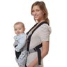 Canguru Bebê de Algodão Preto Importway - 2