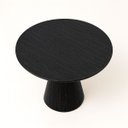 Ver imagem 3 de Mesa de Jantar Cone Redonda 100 Cm Ébano