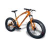 Bicicleta Fat Bike Aro 24 Pneus 4.0 Freios a Disco - Laranja - 2