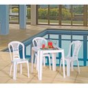 Ver imagem 3 de Mesa Tramontina Riviera Em Polipropileno Branco