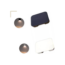 Ver imagem 2 de Balizador Mini Sobrepor Led 1,5w Ip65 Corredor 50x70mm Opus - Preto