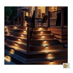 Balizador Mini Sobrepor Led 1,5w Ip65 Corredor 50x70mm Opus - Preto - 6