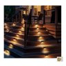 Balizador Mini Sobrepor Led 1,5w Ip65 Corredor 50x70mm Opus - Preto - 6