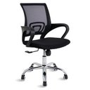 Ver imagem 4 de Kit 2 Cadeiras de Escritório Mesh New Java Secretária Ergonômica Sala de Reunião
