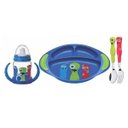 Ver imagem 1 de Conjunto Infantil Prato 4 Peças MonsterKids Tramontina