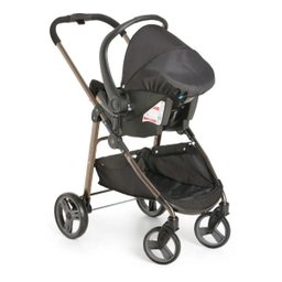 Kit Carrinho De Bebê Olympus Galzerano + Bebê Conforto - Preto - 3