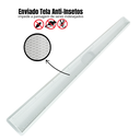 Ver imagem 3 de Ralo Linear Banheiro Seca Box 5x100 Inox Tradicional Espelhado Coletor Branco com Sifão Tela (5cm X