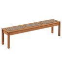 Ver imagem 7 de Mesa de Jantar 6 Lugares com 02 Bancos de Madeira 180cm Trammare C07 Corda Náutica Rami - Lyam