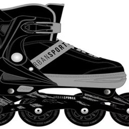 Patins Urban Sports Preto Tamanho 36 Ao 39 Multikids Br676 - 2