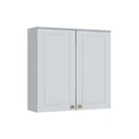 Ver imagem 1 de Armário Aéreo Cozinha Modulado Americana C/ 2 Portas Branco - Henn