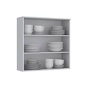 Ver mais imagens de Armário Aéreo Cozinha Modulado Americana C/ 2 Portas Branco - Henn