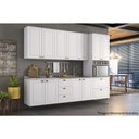 Ver imagem 4 de Armário Aéreo Cozinha Modulado Americana C/ 2 Portas Branco - Henn