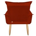 Ver imagem 5 de Poltrona Opala Larissa para Amamentação Decorativa Tecido Suede Para, Quarto,sala de Estar, Recepção