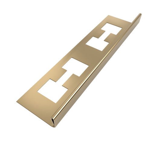 Perfil "l", Aço Inox 304, Brilho, Bronze - 2 X 7 X 2000 Mm