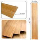 Ver imagem 7 de Piso Vinílico Auto Adesivo Régua Madeira Manta Caixa 5m² Brinovar