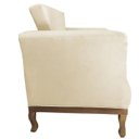 Ver imagem 4 de Kit 2 Poltrona Decorativa Veneza Suede Bege - Dominic Decor