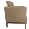 Kit 2 Poltrona Decorativa Veneza Suede Cappuccino - Dominic Decor - 4