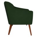 Ver imagem 4 de Kit 2 Poltronas Decorativa Gabriela Suede Verde - Dominic Decor
