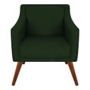 Ver imagem 2 de Kit 2 Poltronas Decorativa Gabriela Suede Verde - Dominic Decor