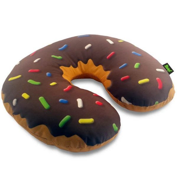 Almofada de Pescoço Rosquinha Donut - chocolate - 1