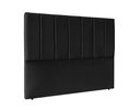 Ver imagem 1 de Cabeceira Cama Box Casal 140 cm Isis - Preto Corino