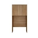 Ver imagem 1 de Modulo Aéreo Safira Solteiro em Mdf com 3 Portas Clic Móveis