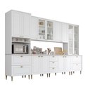 Ver imagem 1 de Cozinha Modulada Americana 08 Branco - Henn